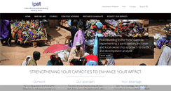 Desktop Screenshot of ipat-interpeace.org
